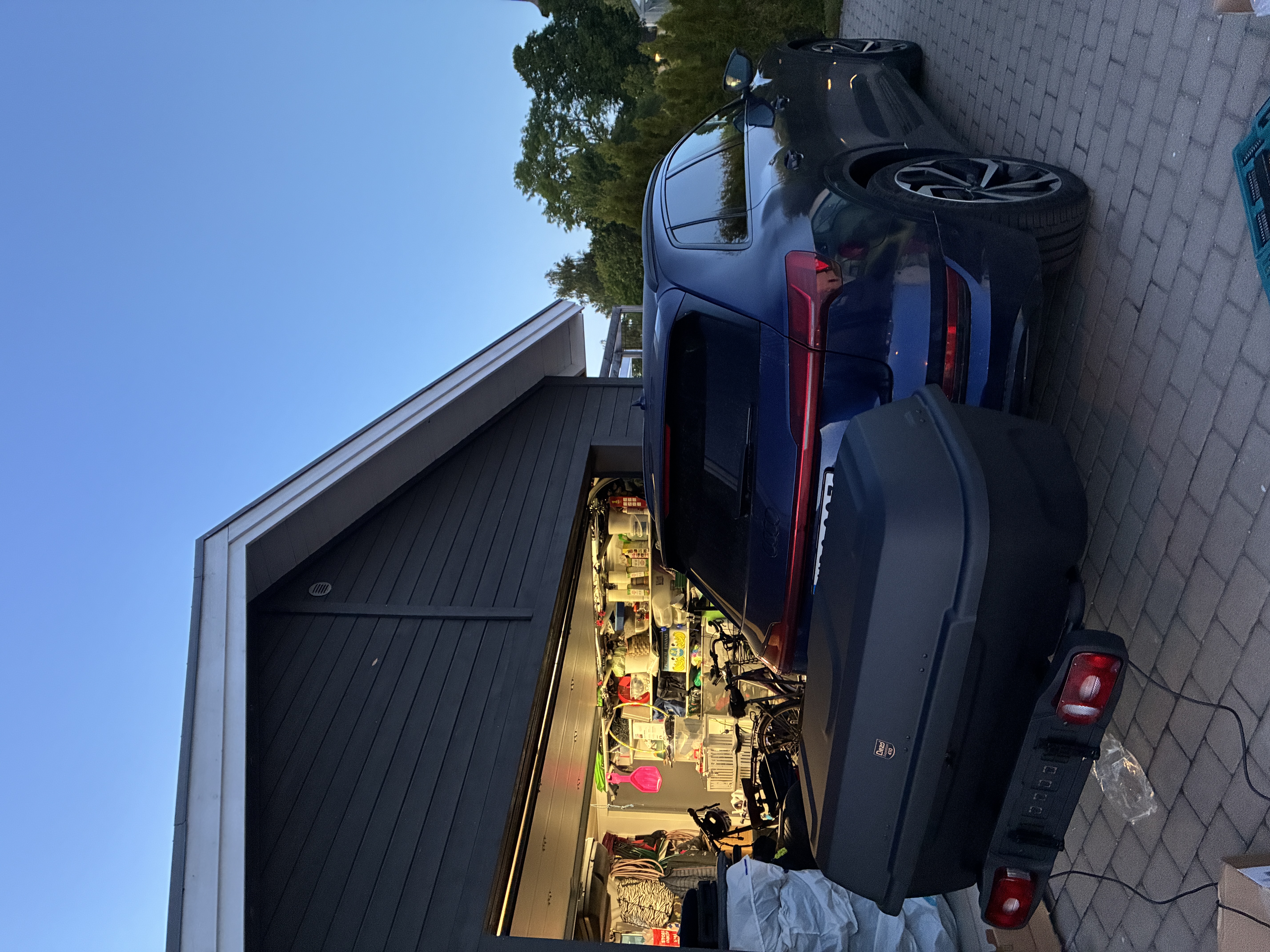 Dezo bagagebox (bakbox) 410l inkl. plattform