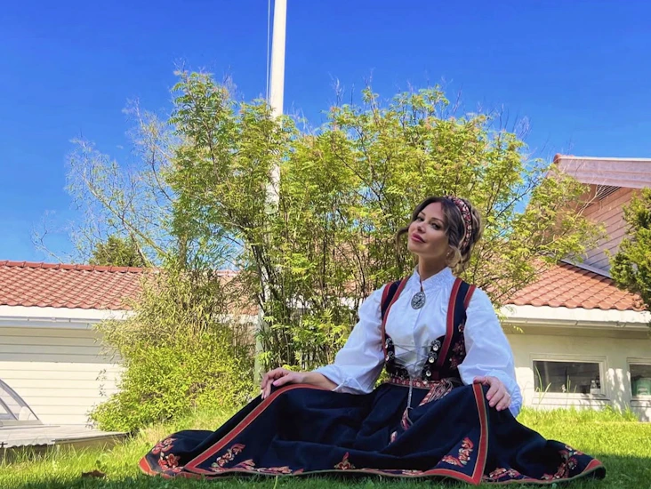 Vest telemarks bunad