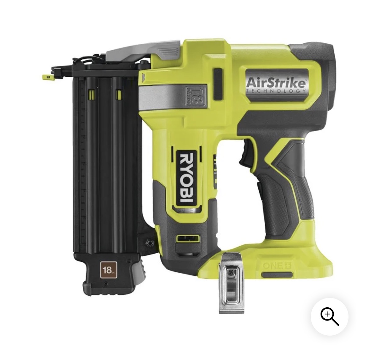 Ryobi 18v one+ god spikerpistol på batteri