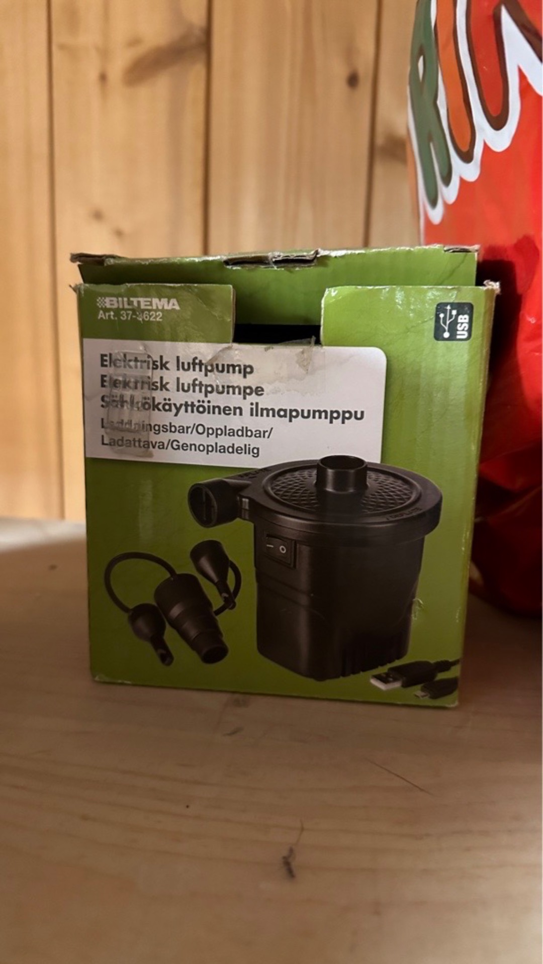 Elektrisk luftpumpe