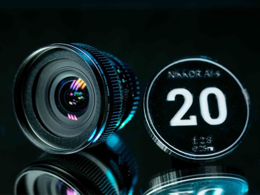 Nikkor ef 20mm f2.8 ai-s vintage lens cine