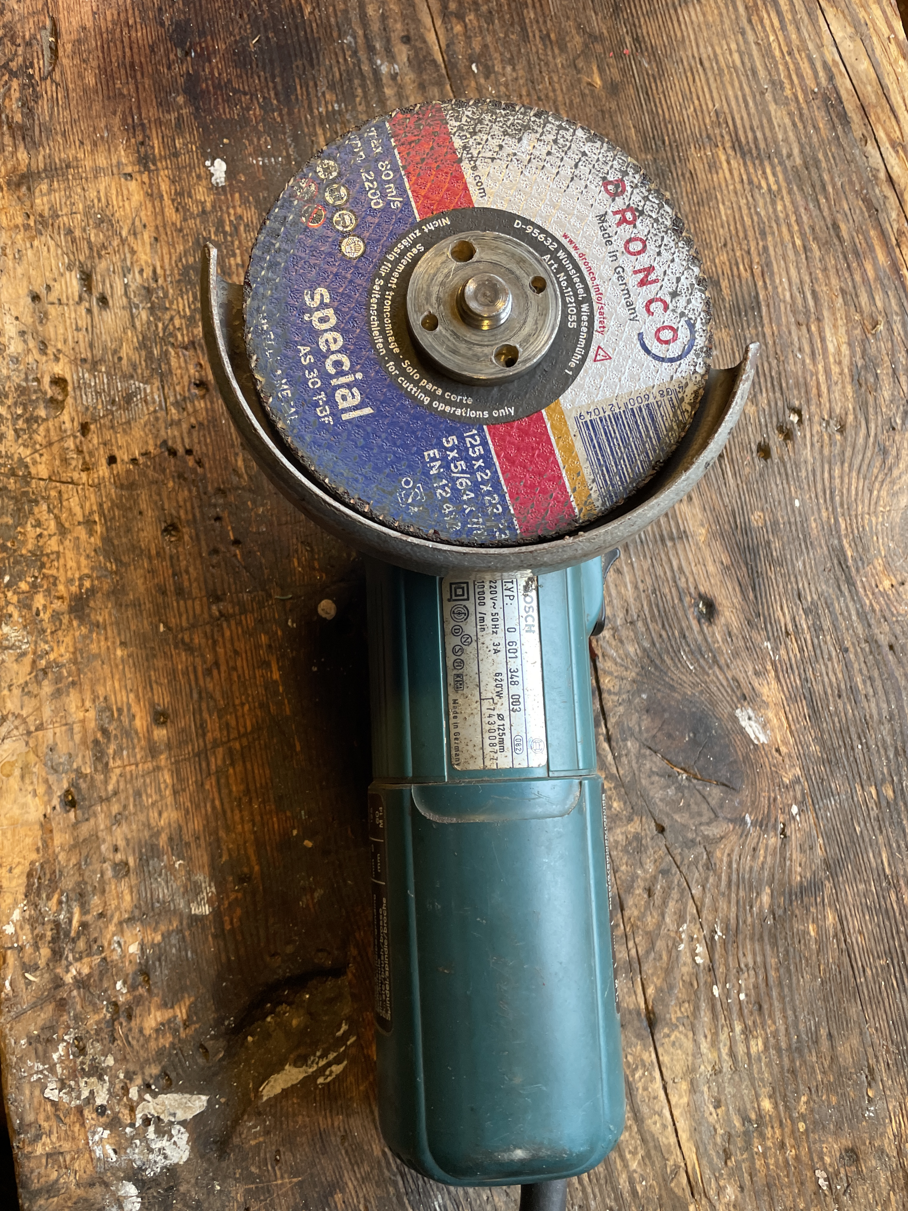 Bosch vinkelslip 620w