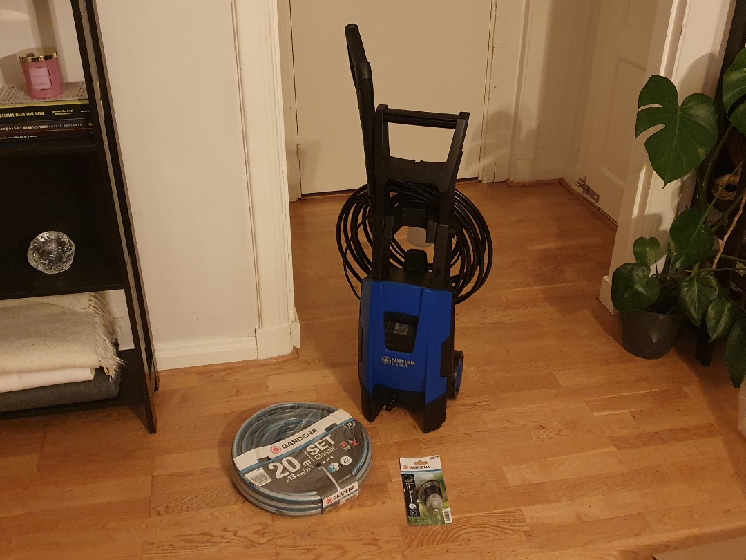 Nilfisk 135 bar/20m slang/extra skum