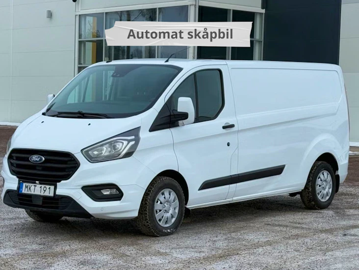 Ford transit custom 2018 automat skåpbil