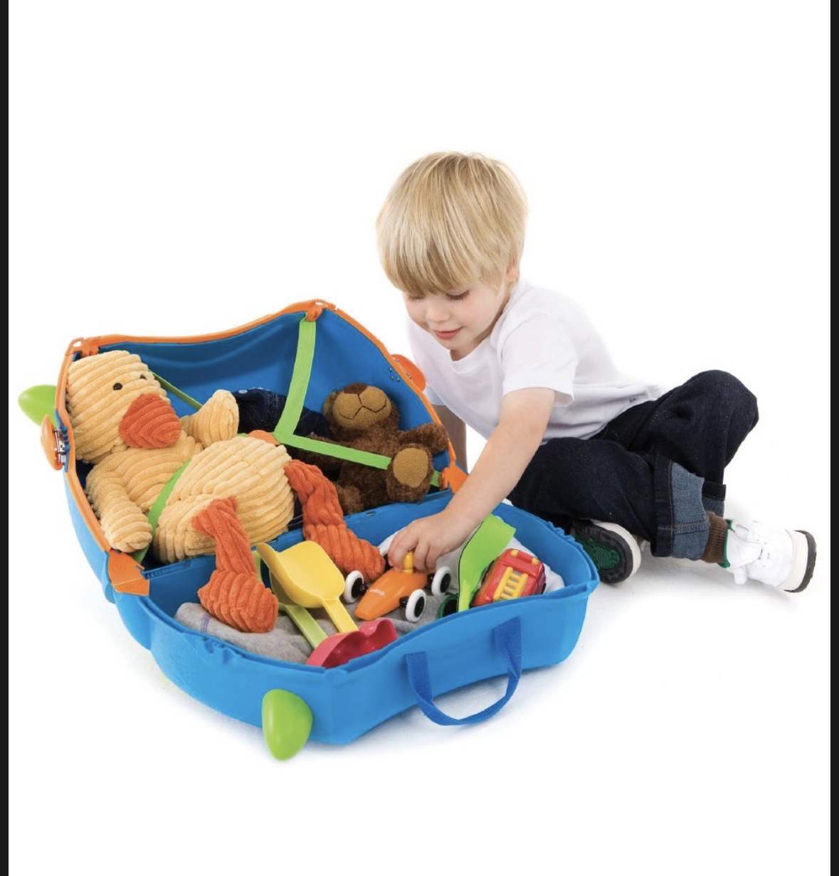 Trunki barnekoffert - perfekt for flyreise ✈️🧳