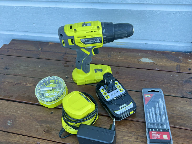 Ryobi one+ drill