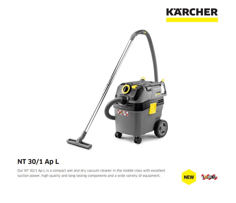 Kärcher våt och torr dammsugare