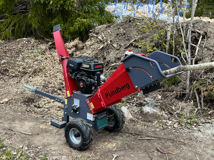 Kraftfull flismaskin