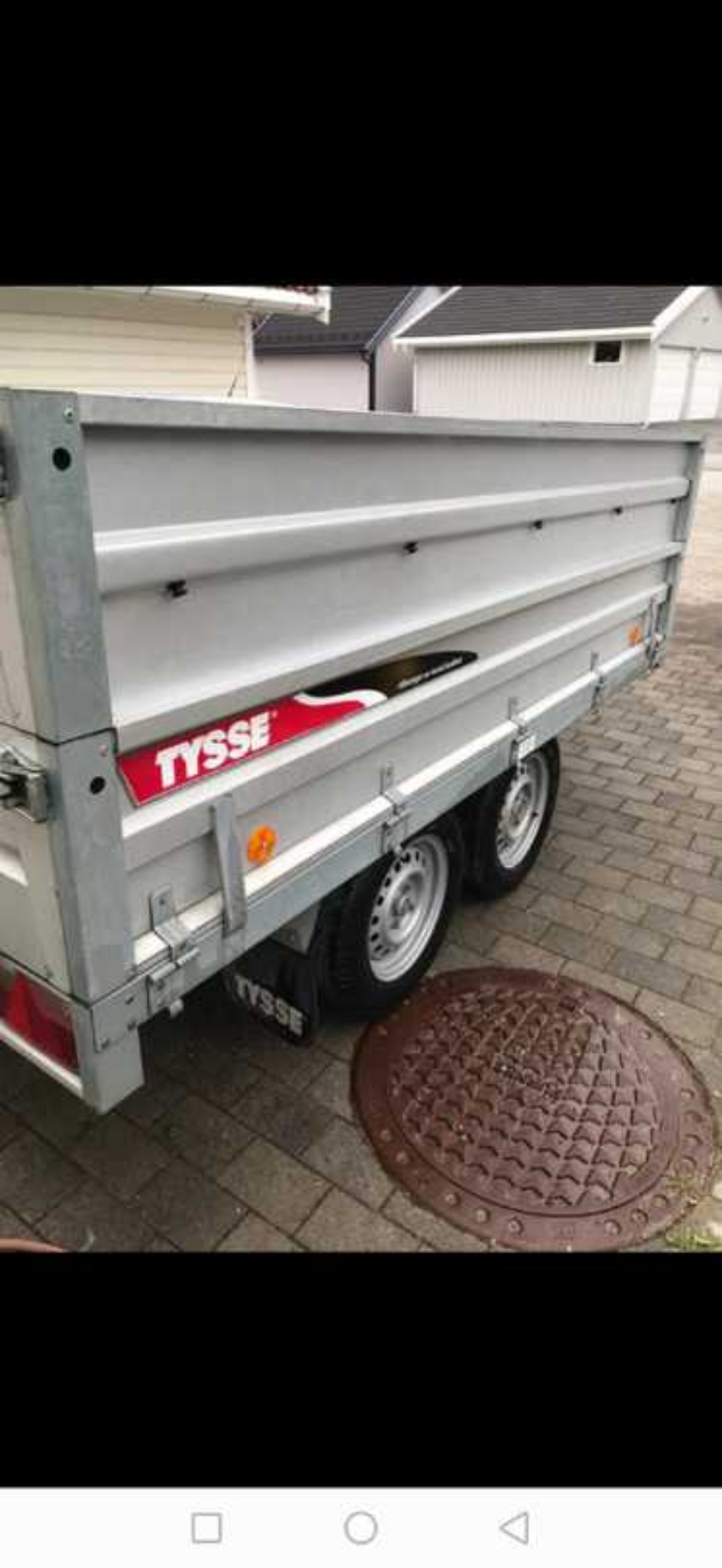 Tysse 6207 boogie tilhenger 1400kg totaltvekt