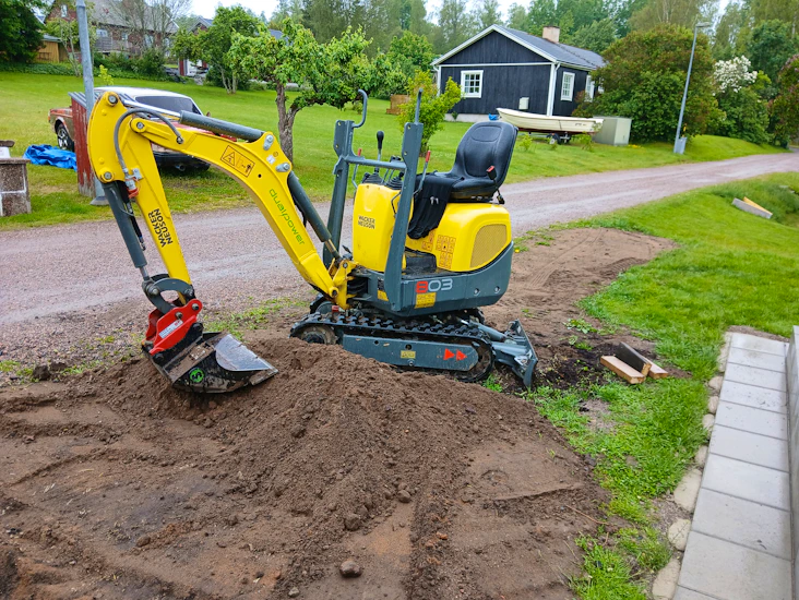 Minigrävare neuson 803