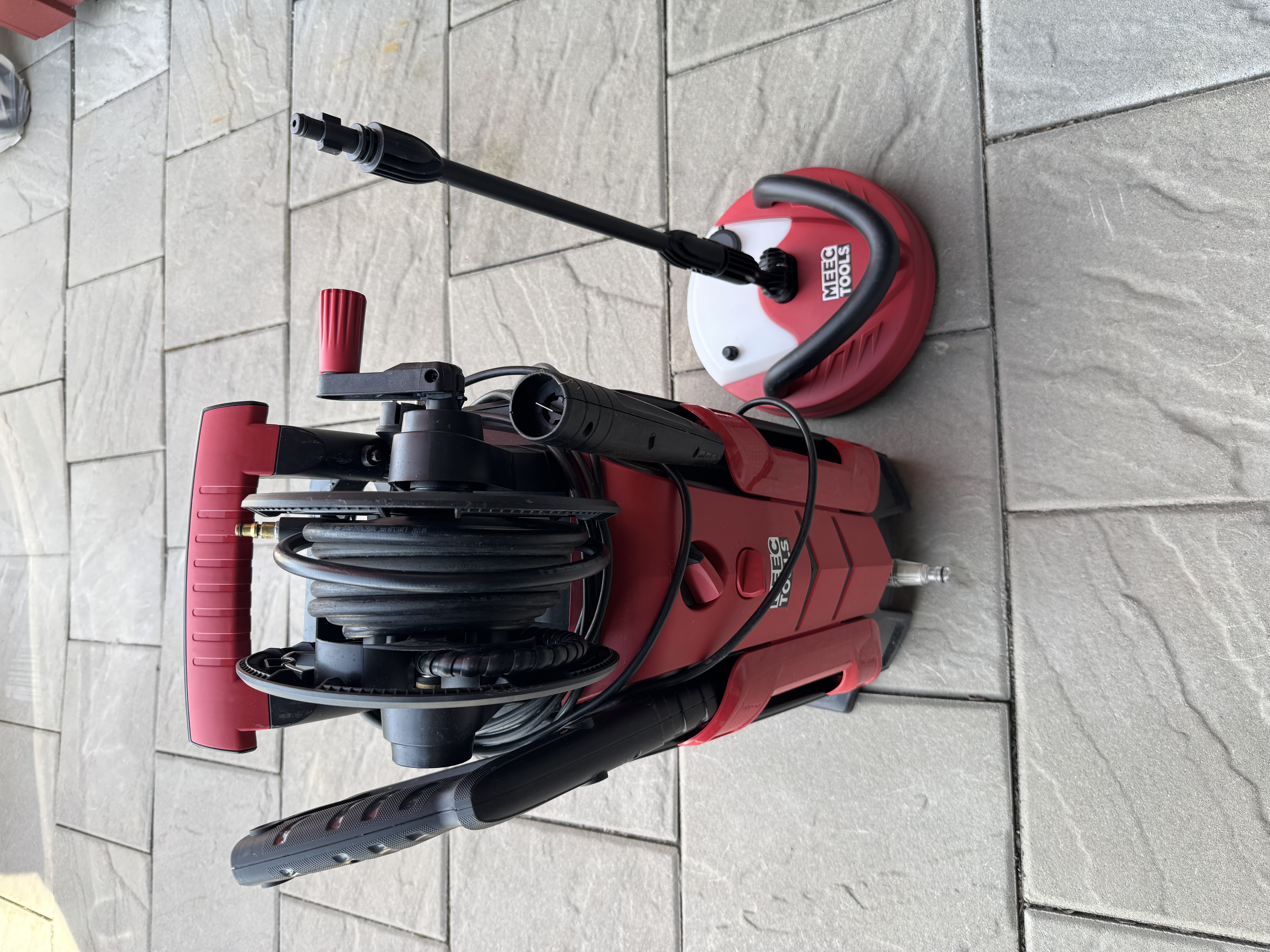 Elektrisk högtryckstvätt 2200w meec tools 160 bar
