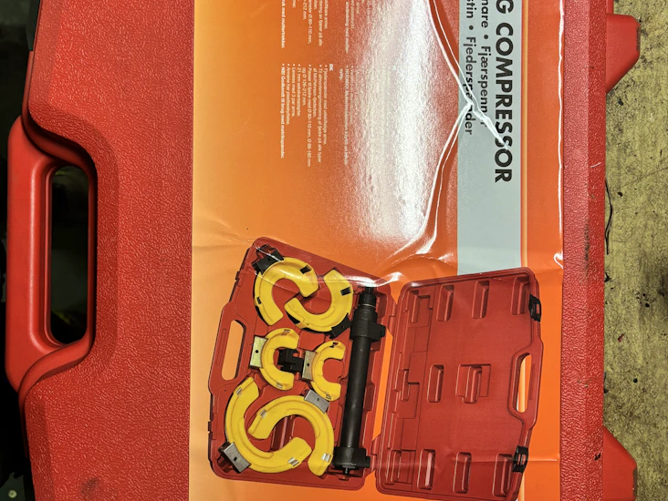 Fjäderverktyg stötdämpare