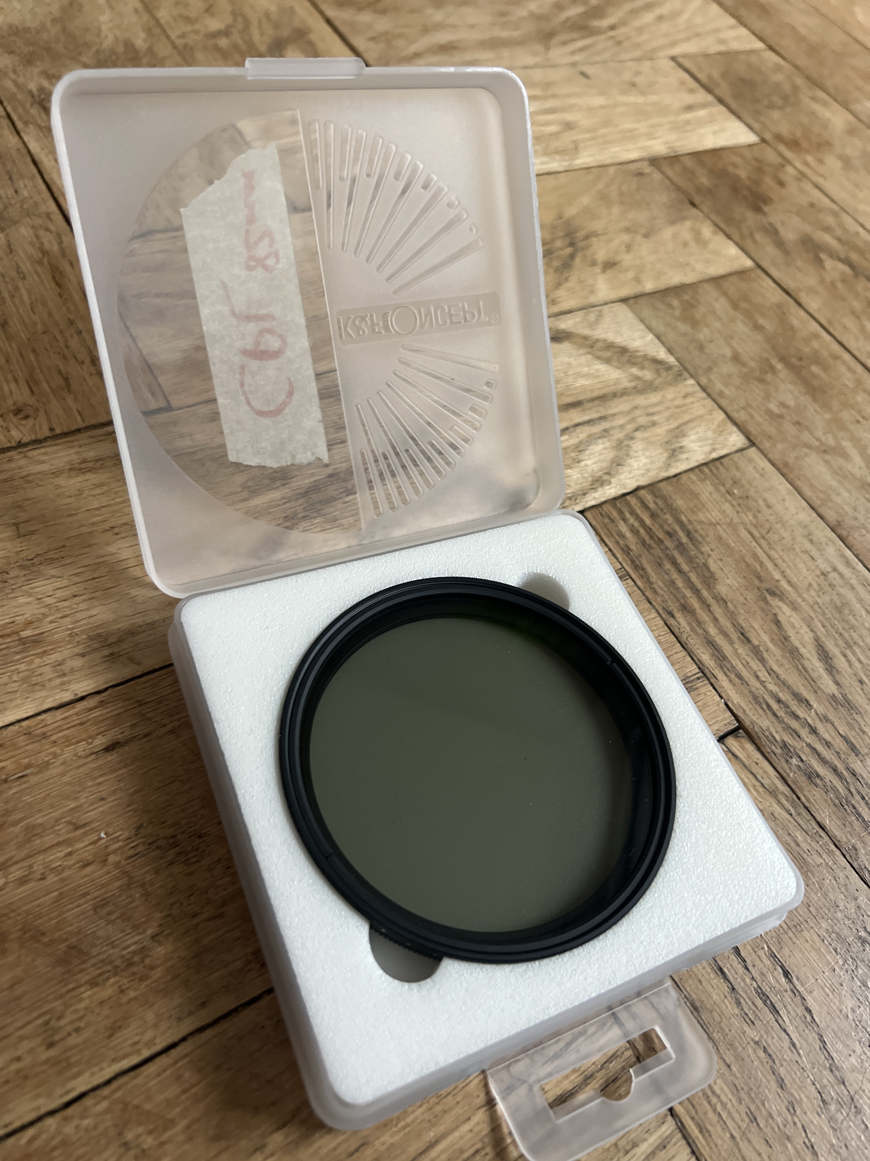 K&f concept 77mm variable nd filter, fader nd2 to nd400 adjustable hd neutral density grey filter