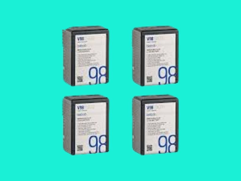 Vlock bebob v98 micro batteries + dual v-lock charger kit