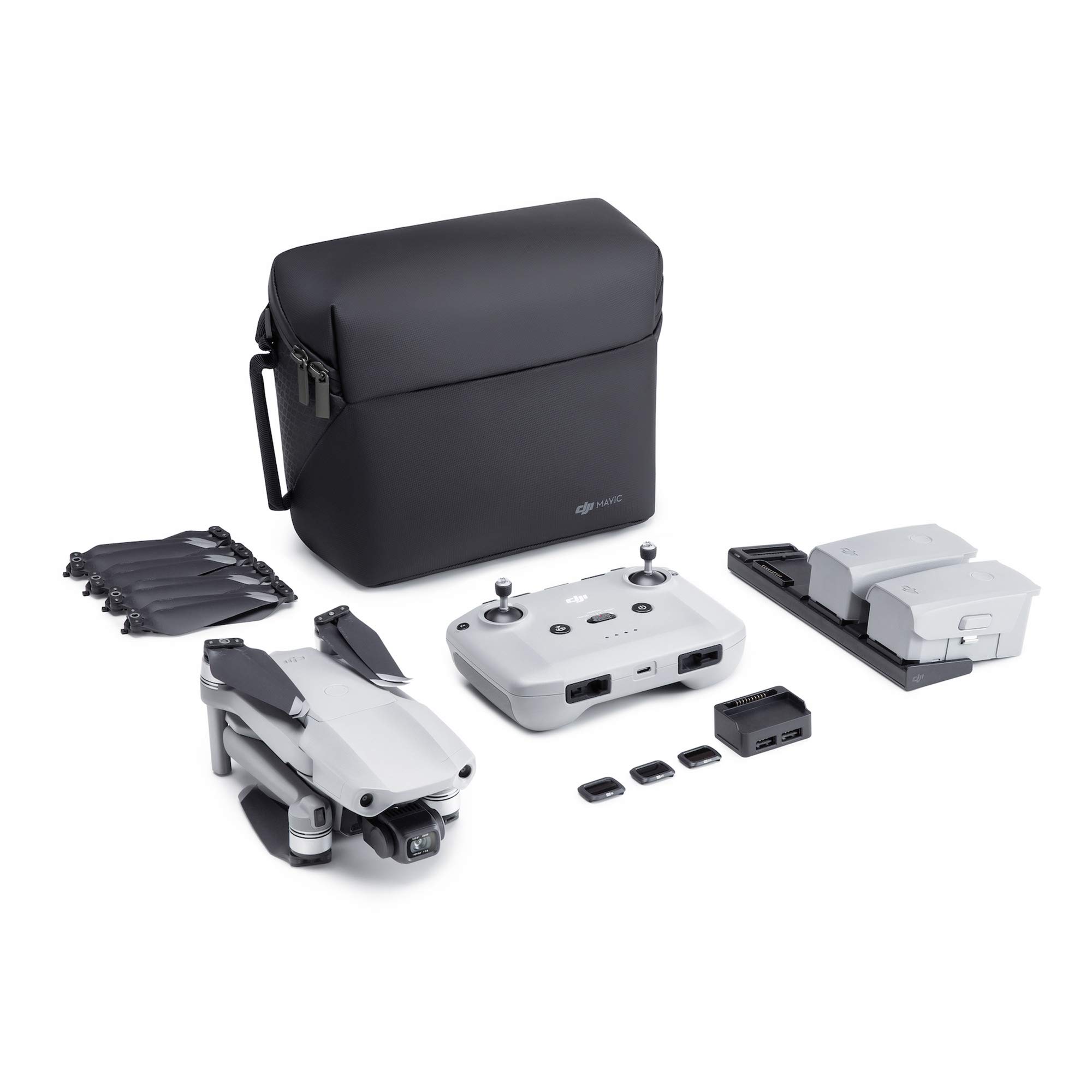 Dji mavic air 2 - fly more combo – 3 batteries, nd filters, shoulder bag
