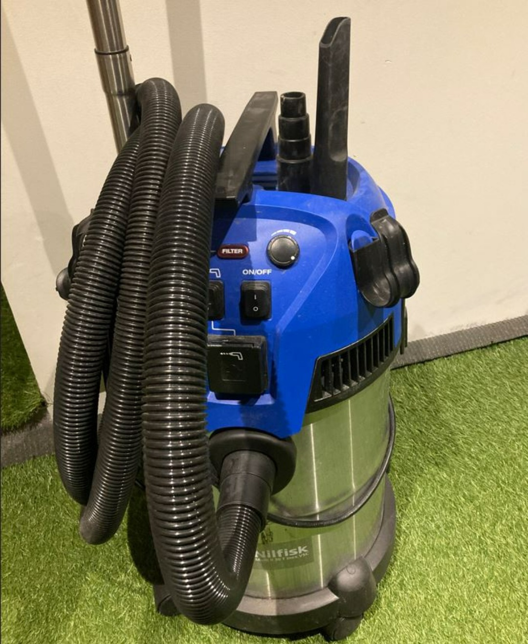 Nilfisk multi ll 30 t inox - grovdammsugare