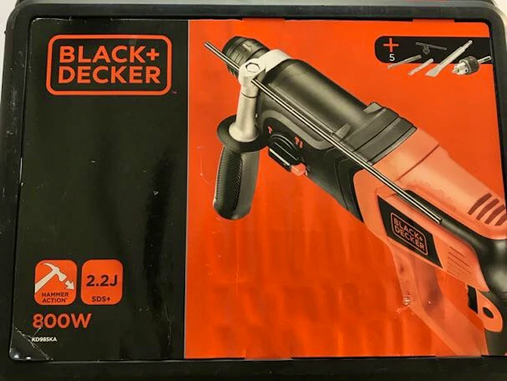 Hammarborr och slagborr, black & decker 2017