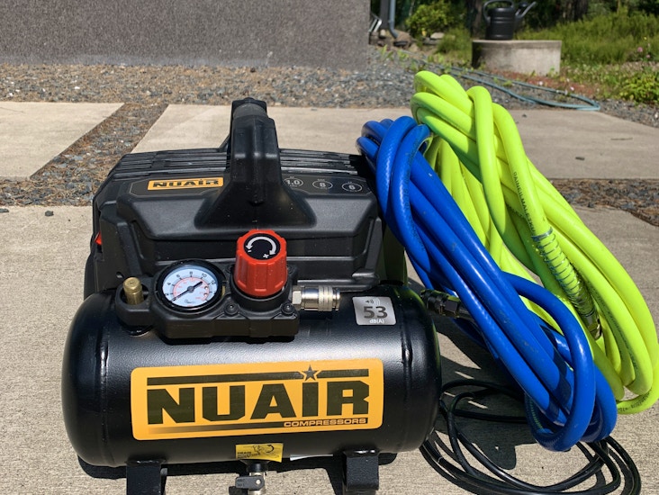 Kompressori nuair siltek plus 6l 750w + 20 m paineletkua