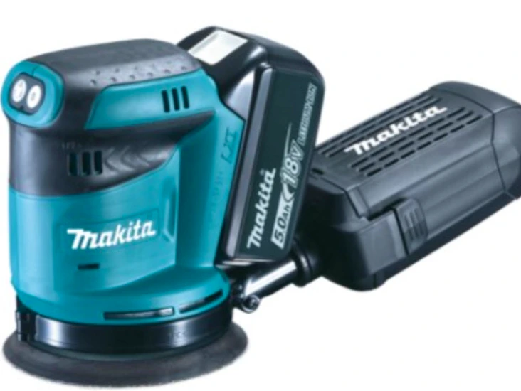 Batteridrevet makita dbo180 eksentersliper