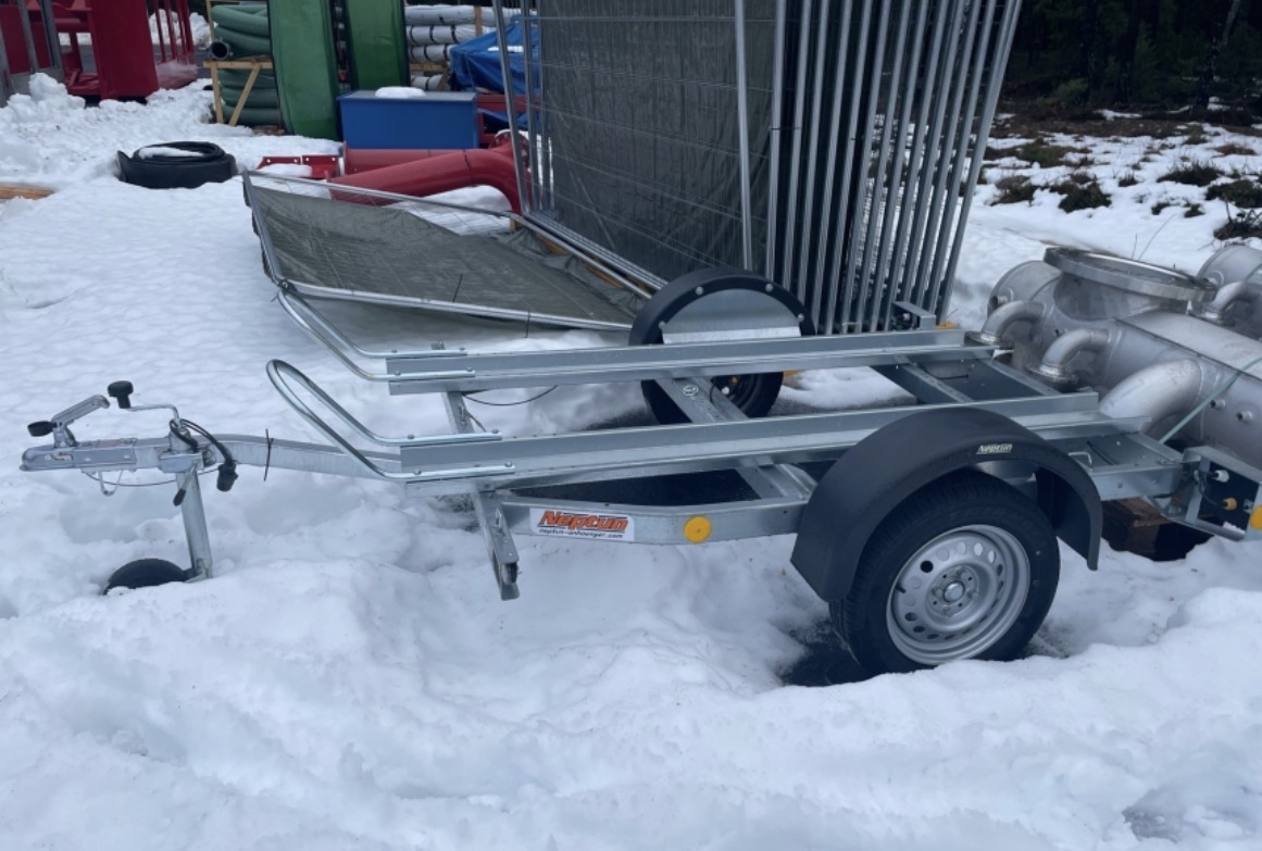 Mc-släp – för 1 eller 2 motorcyklar