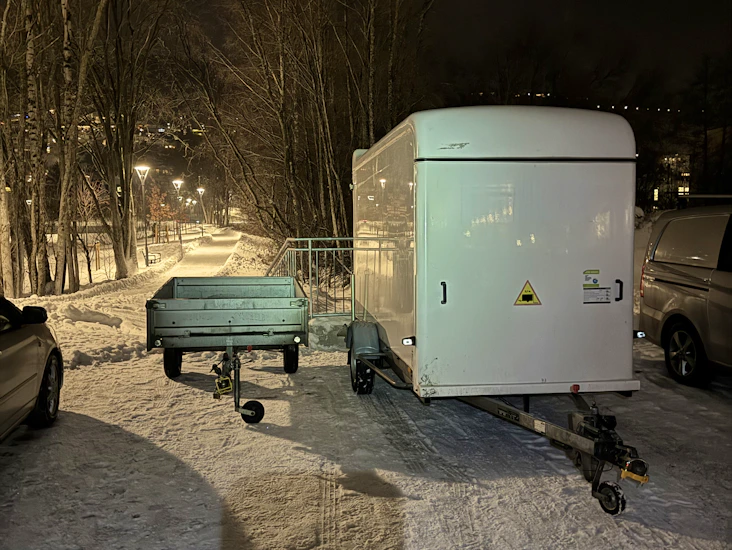 Stor skaphenger klasse b