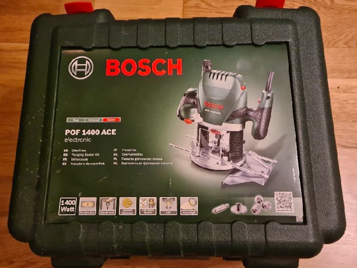 Bosch handöverfräs pof 1400 ace