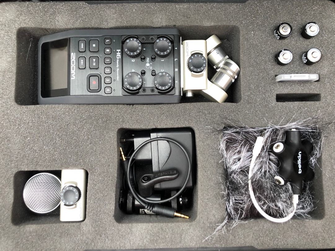 Zoom h6 handy recorder - ljudinspelare