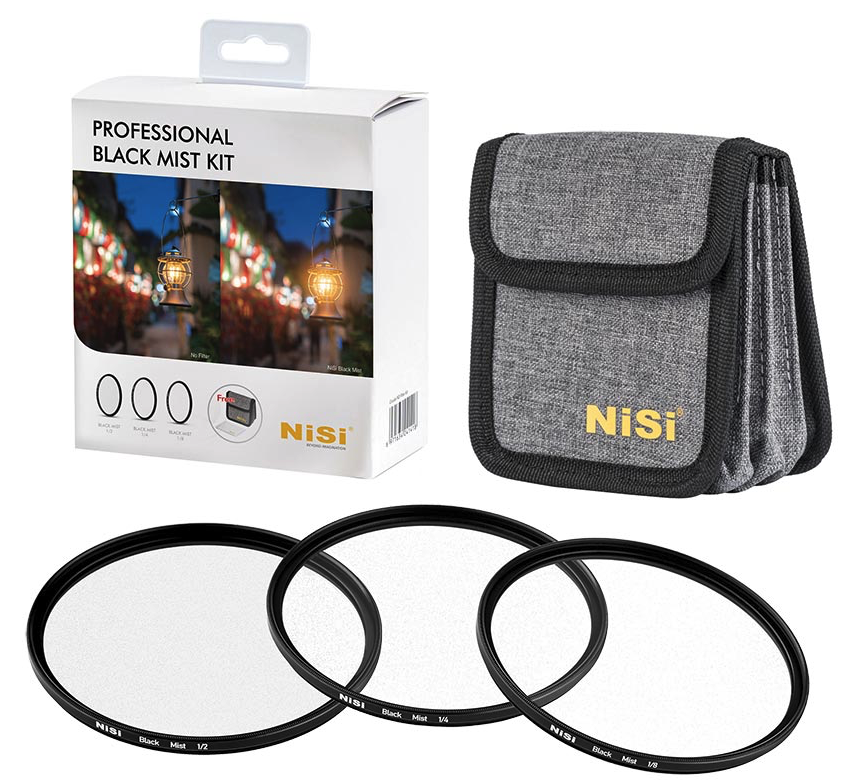 Nisi black mist kit 1/8 , 1/4 , 1/2 - 72mm 