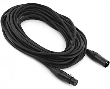 10m xlr black 