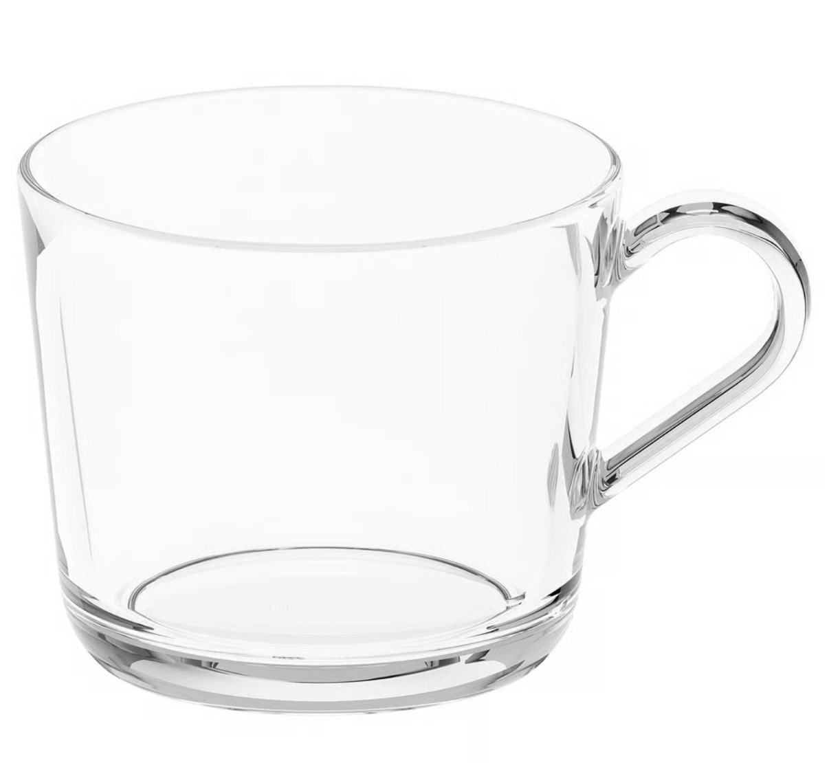Kaffekopp i glas
