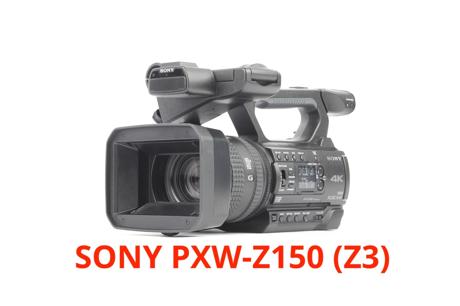 Sony pxw-z150 4k hdr professional camcorder (z3) hdmi/sdi