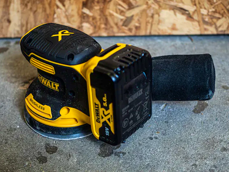 Excentersliber - dewalt 18v