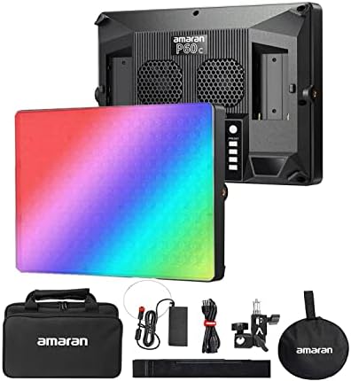Aputure amaran p60c rgbww led video light bi-colour