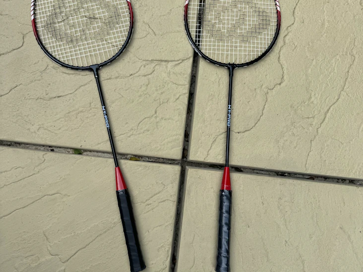 Badminton rackets