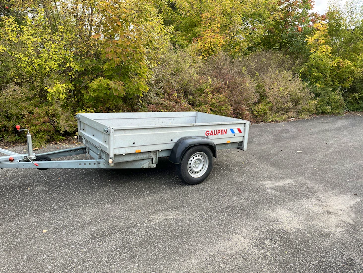 Gaupen tilhenger med tipp