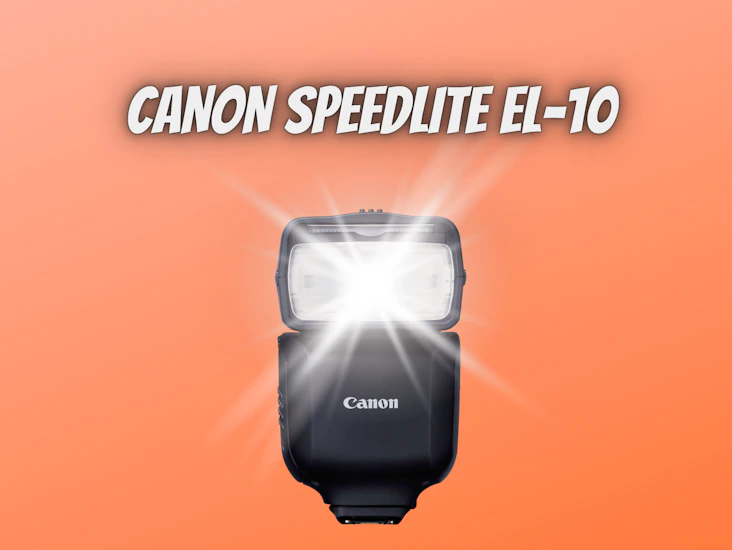 Canon speedlite el-10 flash gb