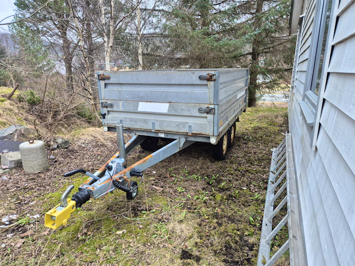 Tilhenger dobbelkarm