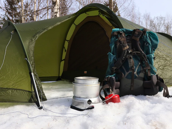 Retkeilypaketti yhdelle