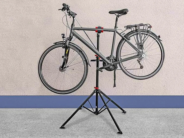 Professionell cykelstativ.