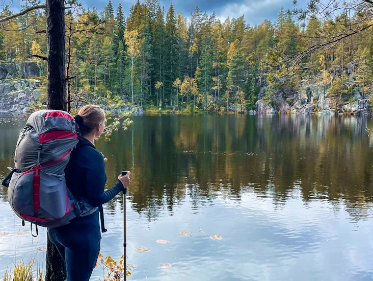 Ultrakevyt rinkka 55 l naiset