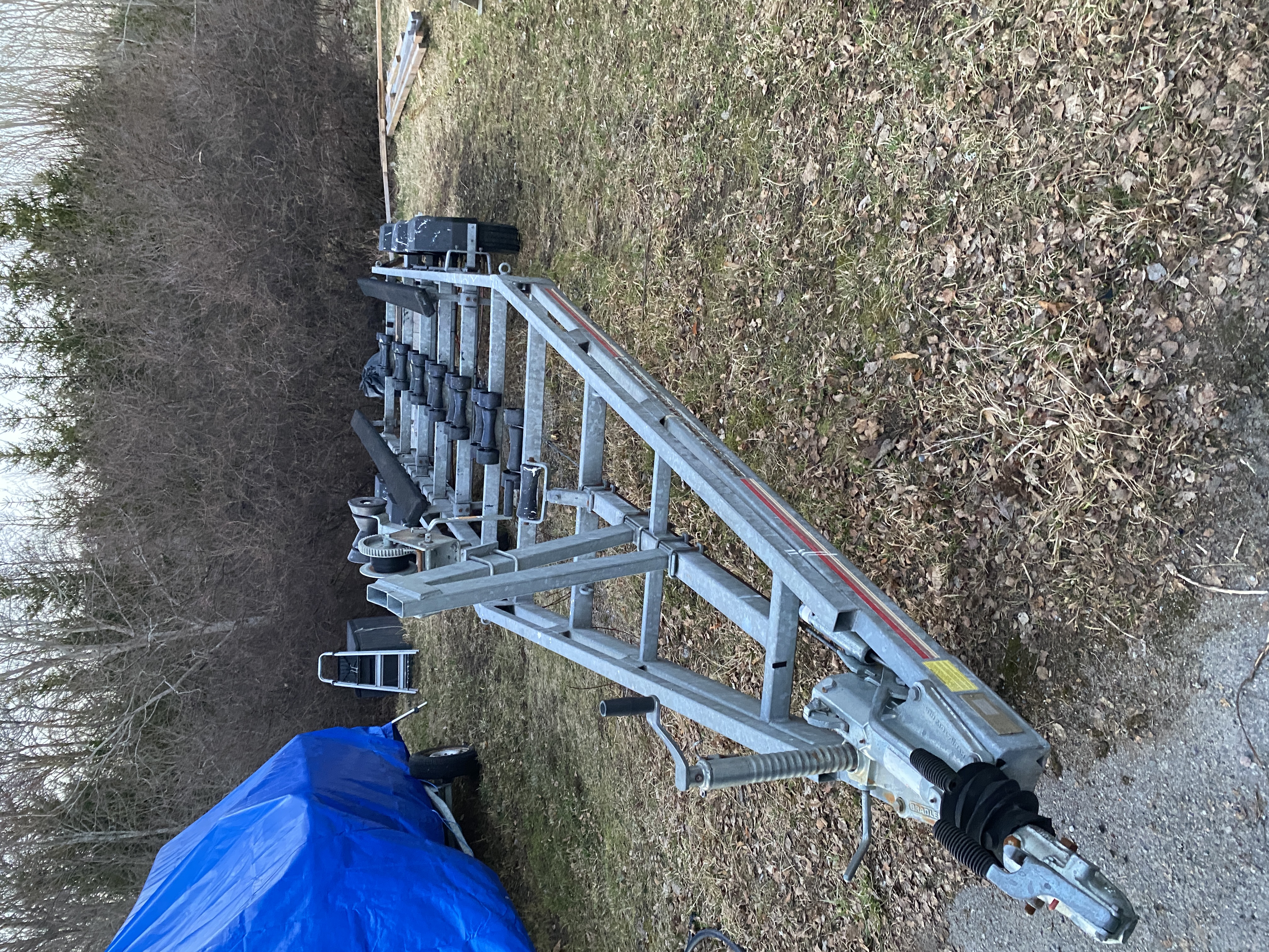 Båttrailer last 2750kg