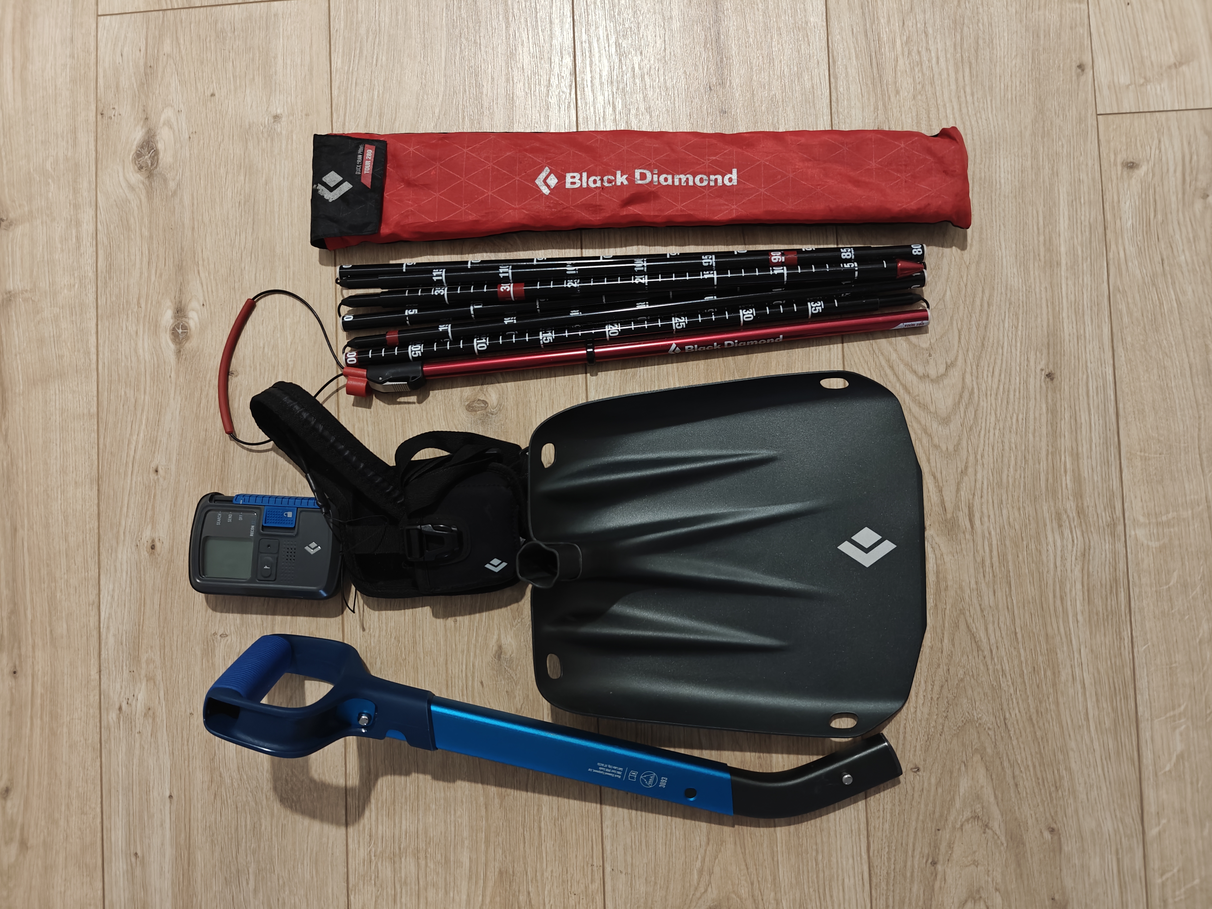 Lumiturvallisuussetti kaikentasoisille (bd recon piippari, bd evac 7 -vyörylapio & bd quickdraw tour - sondi)