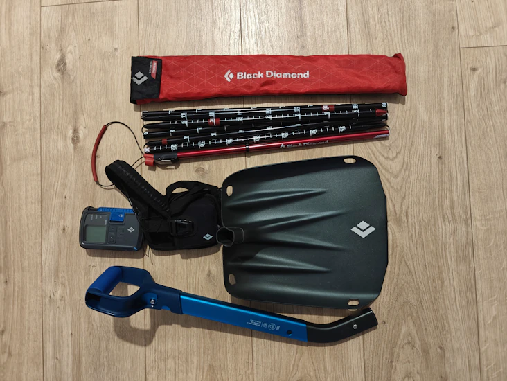 Lumiturvallisuussetti kaikentasoisille (bd recon piippari, bd evac 7 -vyörylapio & bd quickdraw tour - sondi)