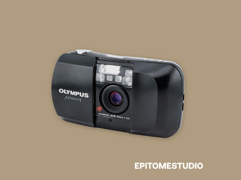 Olympus mju-1 35mm film camera point & shoot
