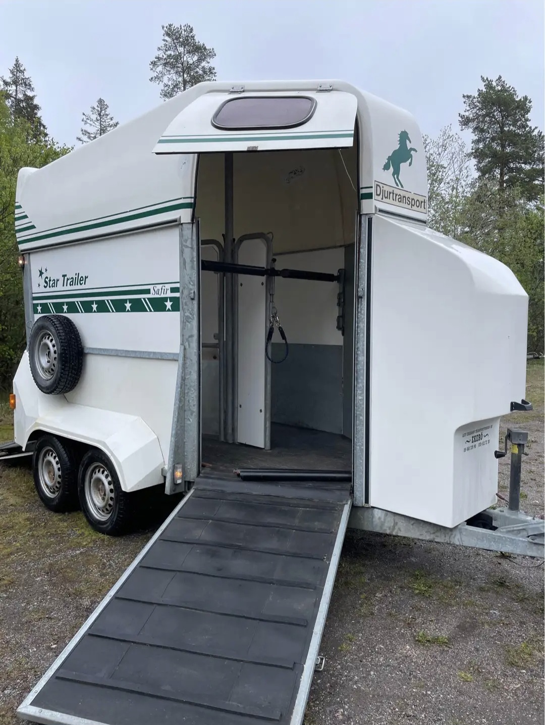 Fin välskött hästtransport 