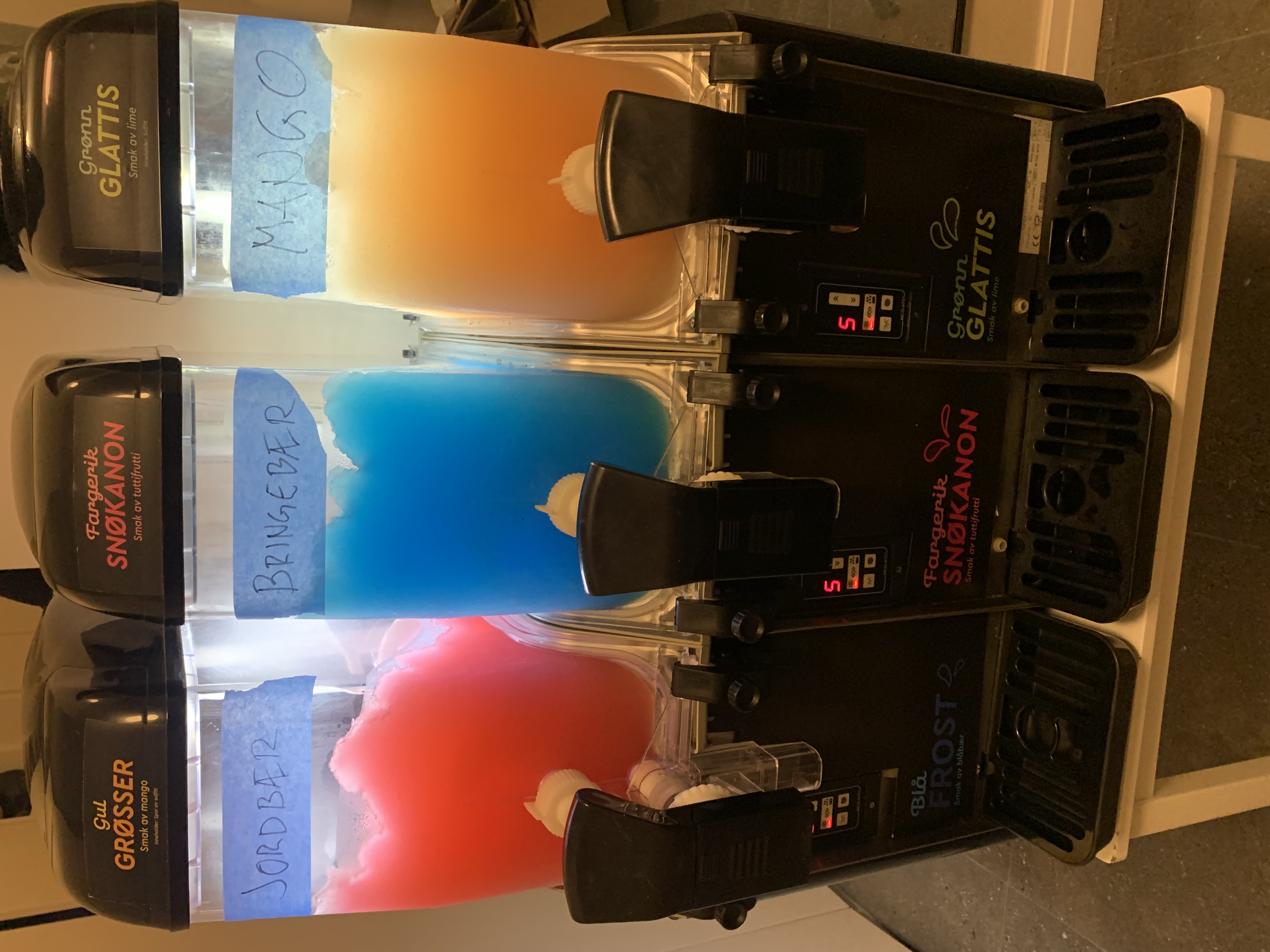 Slushmaskin m/3 kammer (30 liter)