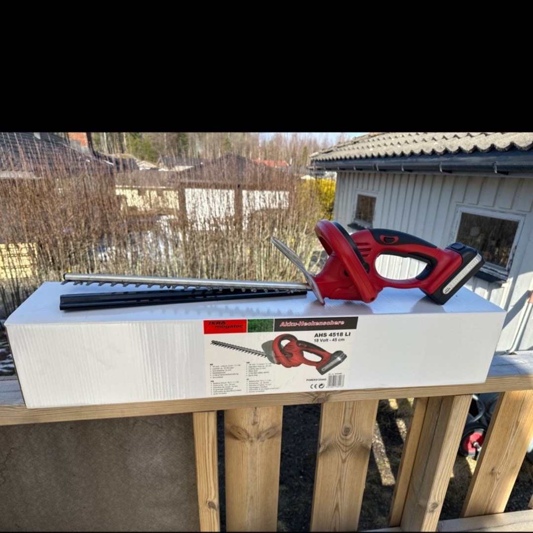 Batteridrevet hekksaks
