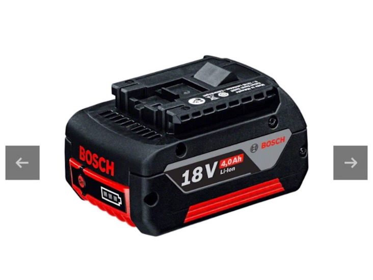 Bosch proffessional 18v 4.0 ah li-ion