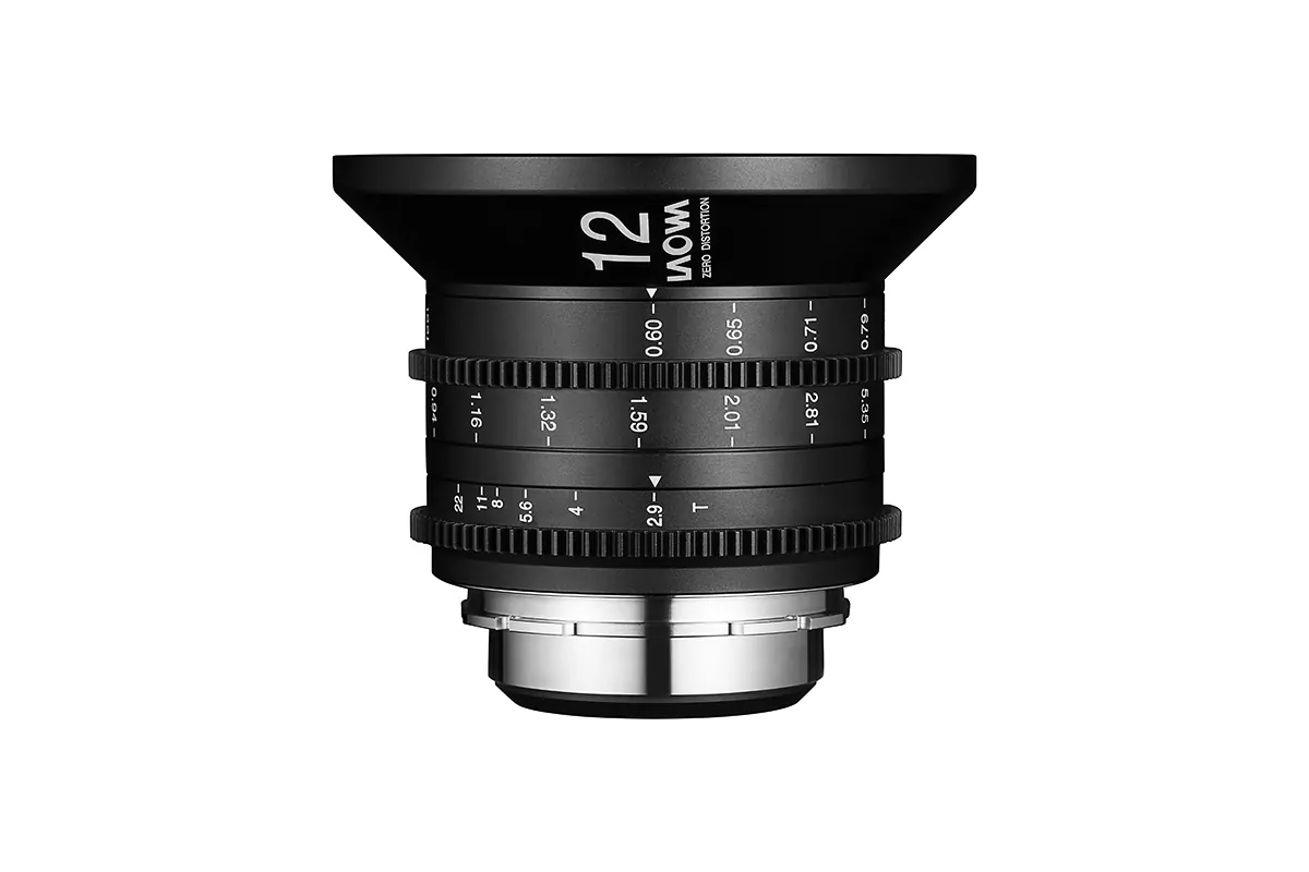 12mm laowa lens t2.9 zero-d cine with (e mount adaptor to use on sony camera)