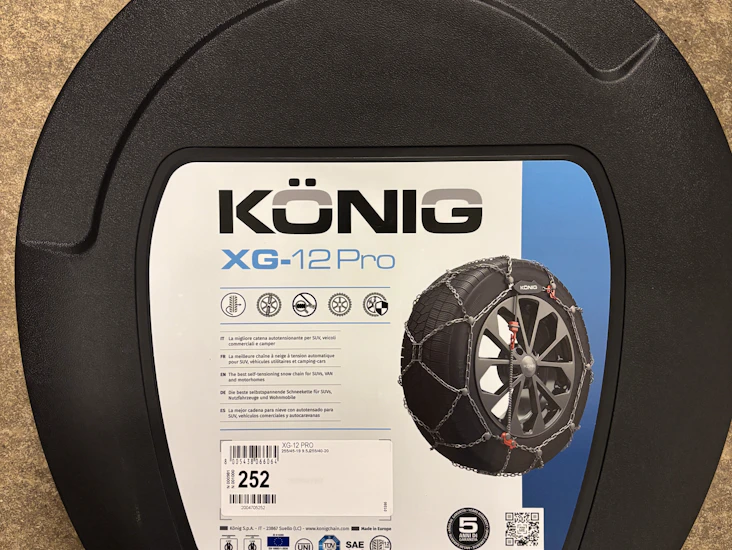 König xg-12 pro 252 snekæder udlejes